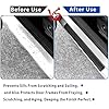 MRFDESC Car Door Sill Scuff Plates for VW ID Buzz 2022-2023 2024 4 Pcs Anti-Scratch Entry Guard Door Step Protectors Paint Protection #5