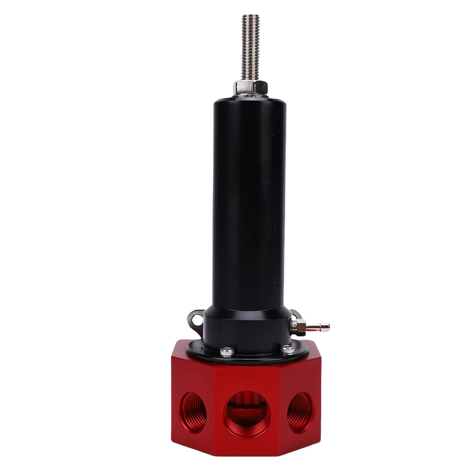 Keenso 13113 EFI Regulator Ciśnienia Paliwa 40-100 PSI Regulator Pompy Napędzanej Paskiem Mechaniczny Paliwa z Portem Azotu i Adapterami Przewodów Doładowania do