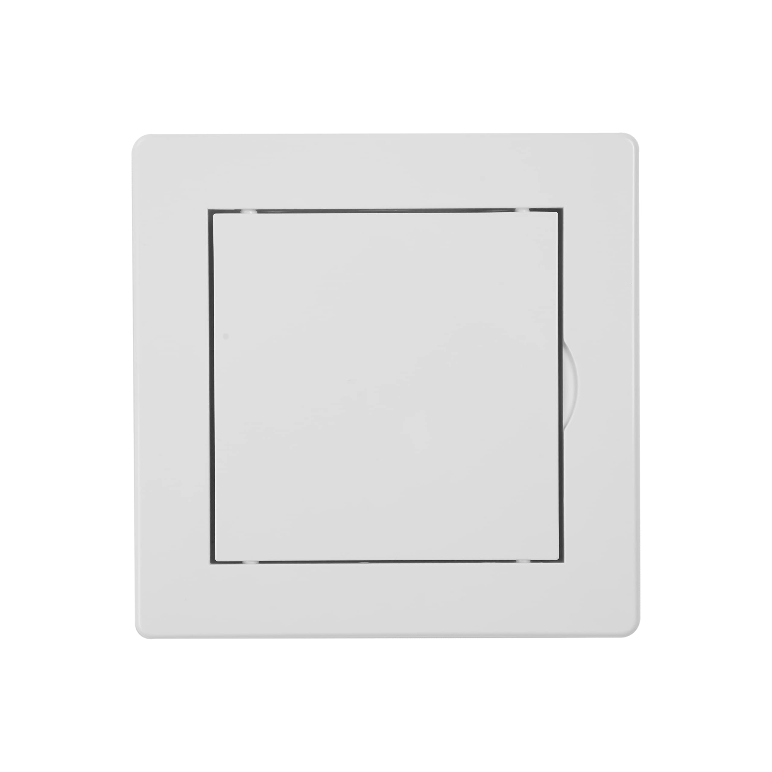 Vent Systems 4x4 Access Panel - Easy Access Doors - ABS Plastic - Access Panel for Drywall, Wall and Ceiling Electrical and Plumbing Service Door Cover - Exterior Dimensions 5.3x5.3 Inch