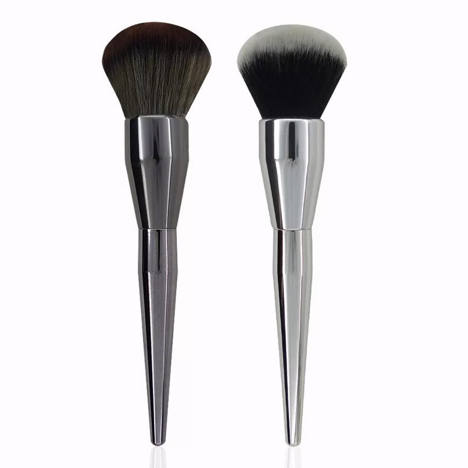 DANNEASY 2pcs Nail Dust Brush Large Powder Brush Luxury Blush Brush Nail Duster Nail Brushes for Cleaning Dust Acrylic Nail Brush Nail Art Brushes Nail Tools