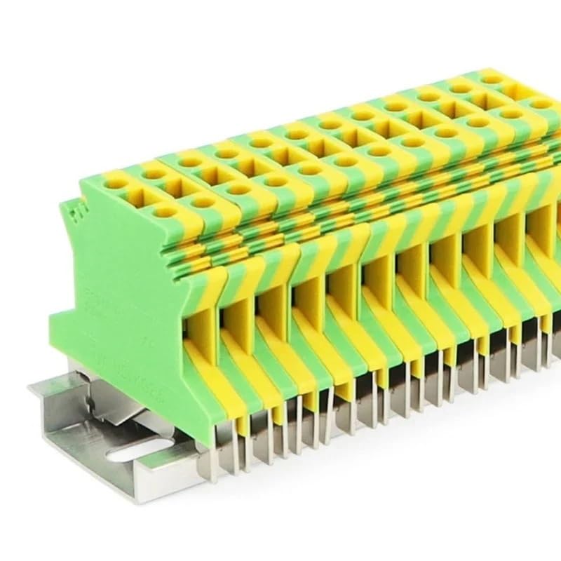 Bloques de terminales de tierra 34A-101A y conductor de cobre 800V 5