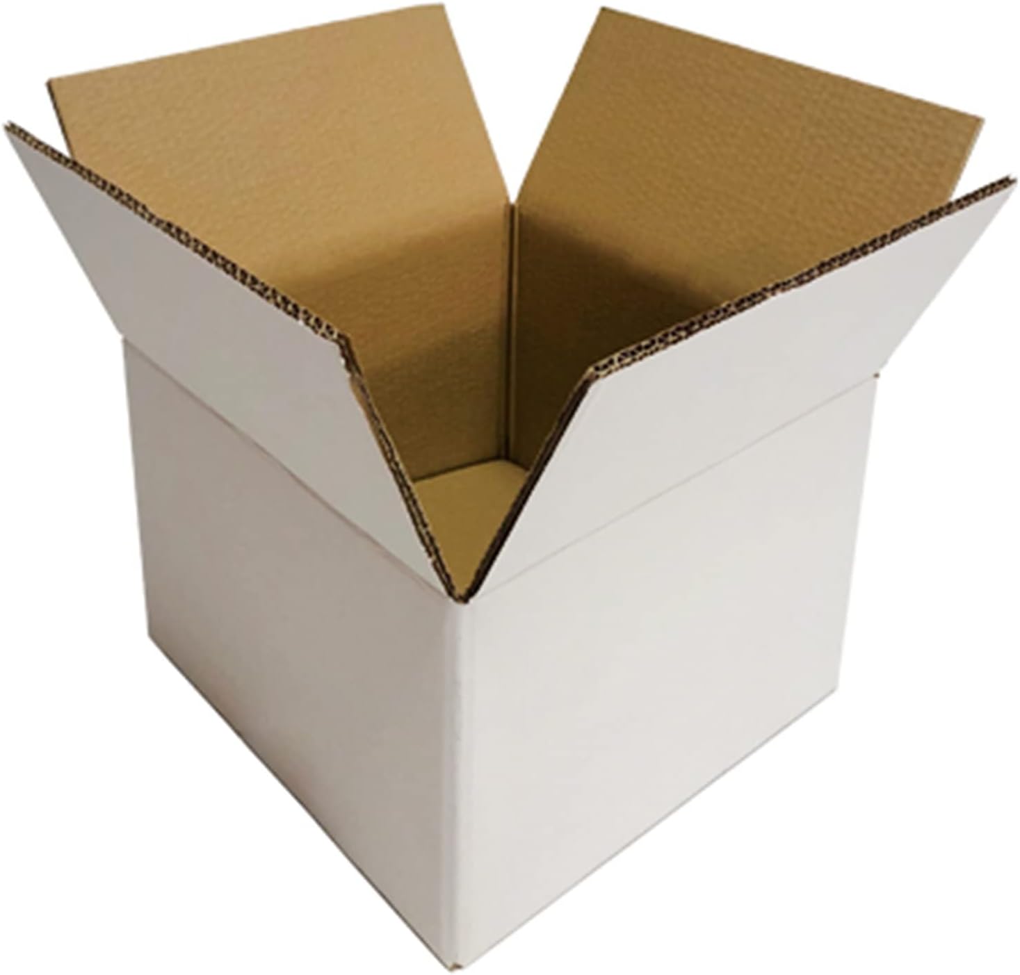 12x12x12 White Shipping Boxes 1/5/10/15/20/50/100 Pack