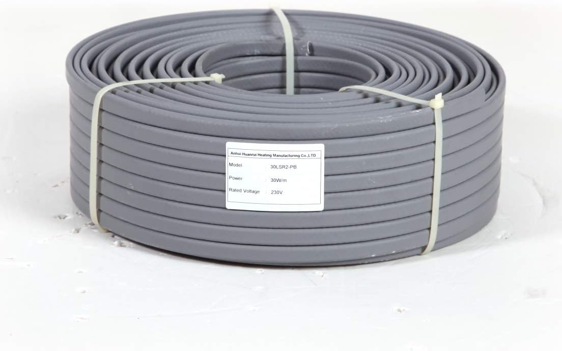 HUANRUI heating cable De-icing and snow melting self regulating heat cable for pipe roof other low temperature wroking condition(10m) (31w/m) - - 