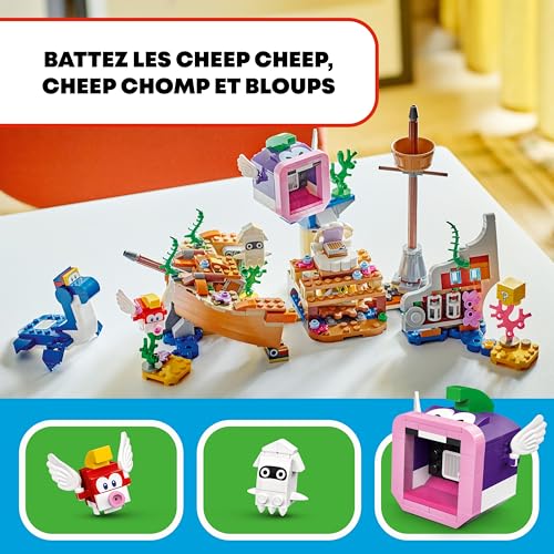 LEGO® Super Mario™ 71432 Ensemble d'extension Aventure dans 'épave engloutie avec Dorrie - vue 8
