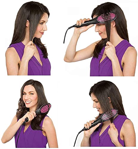 Hair-Straightener-RYLAN-Hair-Electric-Comb-Brush-3-in-1-Ceramic-Fast-Hair-Straightener-For-Womens-Hair-Straightening-Brush-with-LCD-ScreenTemperature-Control-Display