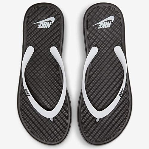 Nike On Deck Men's Slipper Flip Flop Cu3958-005 Size 14 Black/Black-White | Image 2