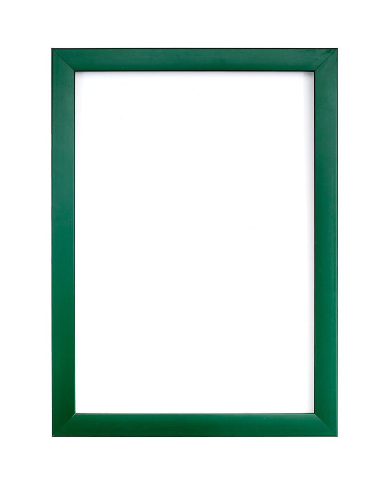 A5 Green Picture Frame, Fits A5 (14.8 x 21cm - 5.8 x 8.3in) Poster, Photo, or Print. Portrait and Horizontal Wall Hooks/Kickstand Wall Art Display