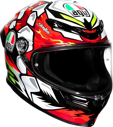 Casque AGV K6 S Bezzecchi 2024 en carbone taille XS 53 54 pour moto
