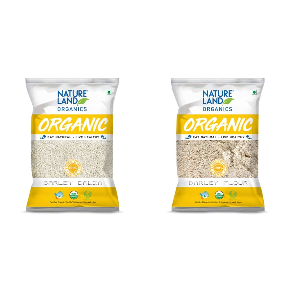 See full amazon price history chart for Natureland Organics Barley Dalia 500 Gm (Pack of 4) Total 2Kg - Organic Dalia + Natureland Organic Barley Flour/Jau Flour 500 Gm (Pack of 5) - Healthy Organic Flour Natureland Organics Barley Dalia 500 Gm (Pack of 4) Total 2Kg - Organic Dalia + Natureland Organic Barley Flour/Jau Flour 500 Gm (Pack of 5) - Healthy Organic Flour (B08HM751MS) Amazon Price History, Amazon Price Tracker