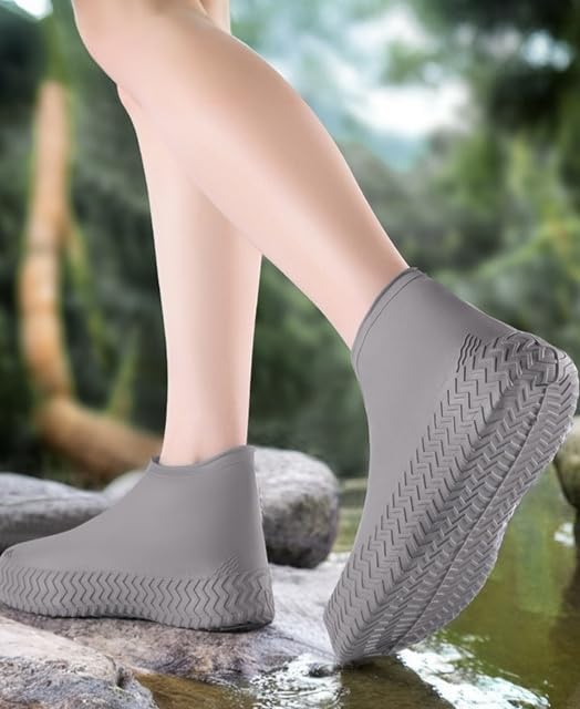 3 Pares Cubrezapatos Impermeable,Talla de Zapato Adecuada para 38-46,Cubre Zapatos Impermeable,Protector Calzado Lluvia,Zapatos de Lluvia,Cubre Calzado para Días Lluviosos,Nevados y Senderismo