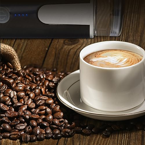 Image of 170ml Capsule Coffee Machine Wireless Espresso Maker Car Coffee Machine Rechargeable for Capsules & Grounds Coffee for Camping, Traveling, Hiking