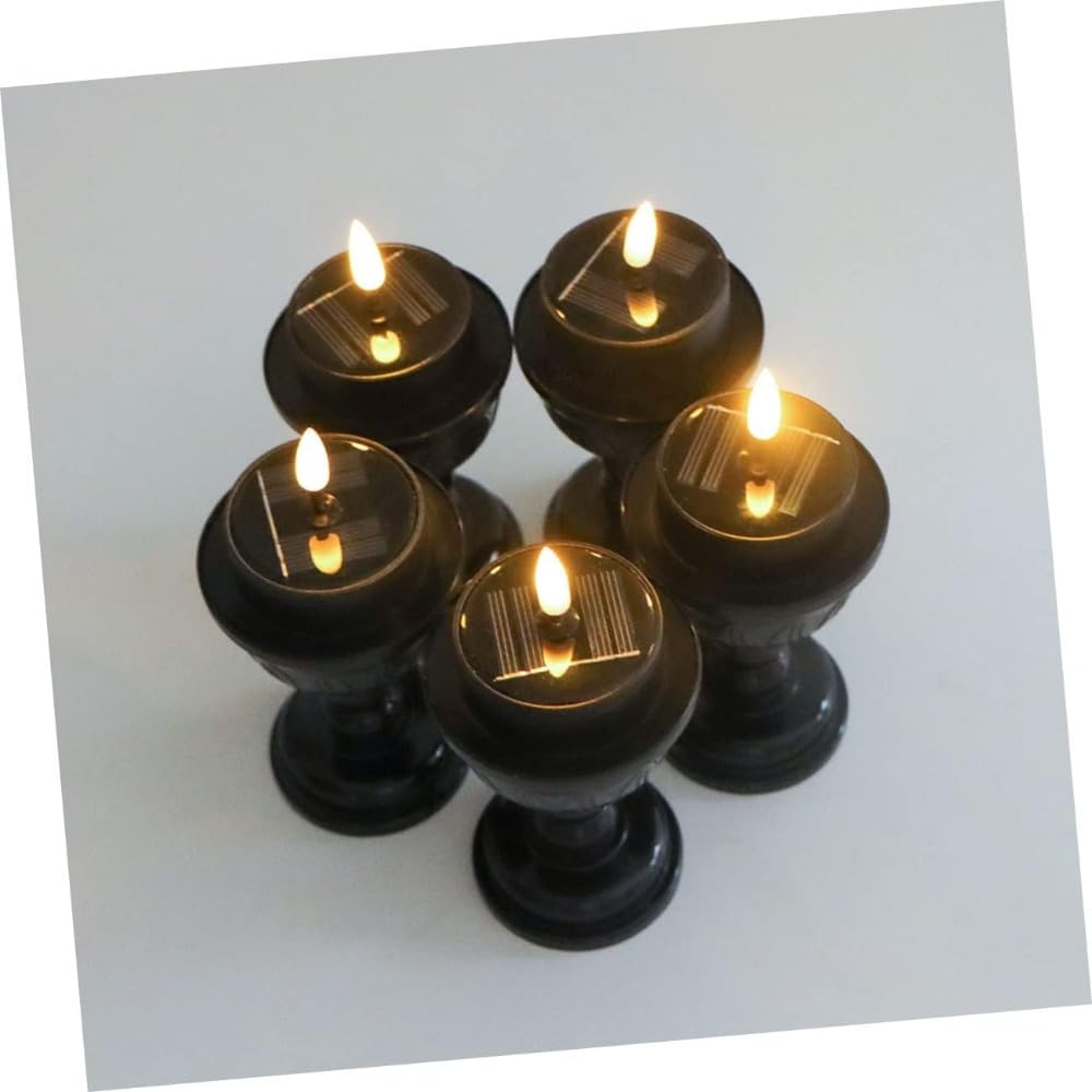 magma キャンドルライト Amazon.co.jp: 6個 ハロウィン ソーラー充電式オイルランプ