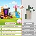 Titoclar 100PCS Magnetic Blocks- Easter Basket Stuffers for Kids, Magnet Toys for 3 4 5 6 7 8 Year Old,Children Sensroy Toys & Games, Christmas Birthday Gifts for Boys & Girls Ages 3+