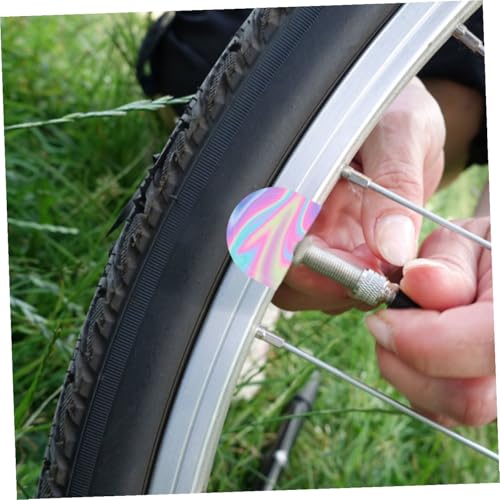 Stickers para boquillas de aire para bicicletas de montaña y de carretera, protecciones para válvulas con 3 hojas de adhesivos miniatura 5