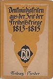  Denkwürdigkeiten aus der Zeit der Freiheitskriege 1813-1815 - 1. Band