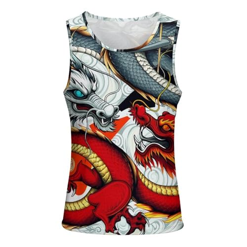 Mens Sleeveless Vest T-Shirts Summer Athletic Muscle Tank Top Beachwear2