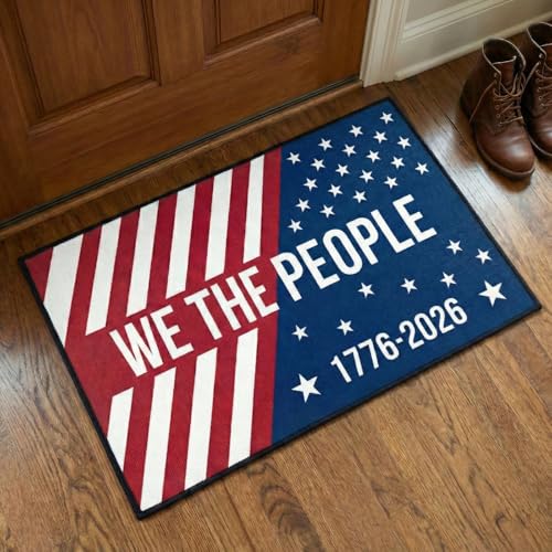 Tapete Decorativo Patriótico USA 75.95x42.93 cm miniatura 1