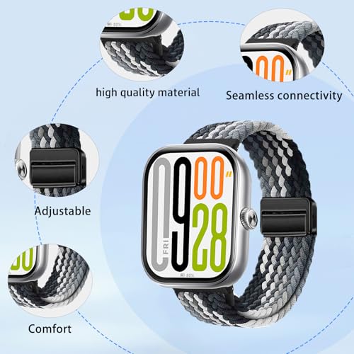Correa para Xiaomi Redmi Watch 5 de nylon trenzado miniatura 2