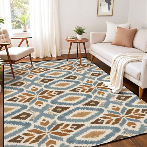 PeeNoke Western Geometric Ethnic Oriental Ikat Seamless Traditional Design for