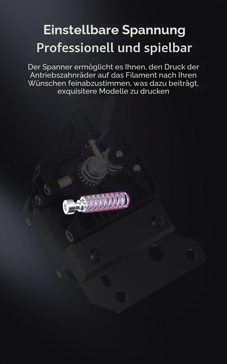 Creality Upgraded Sprite Extruder SE NEO Kit, Direct Drive Extruder, Upgrade Dual Gear Feeding Design für Ender-3 V2 Neo/Ender-3 Neo/Ender-3 Max Neo/Ender-2 Pro