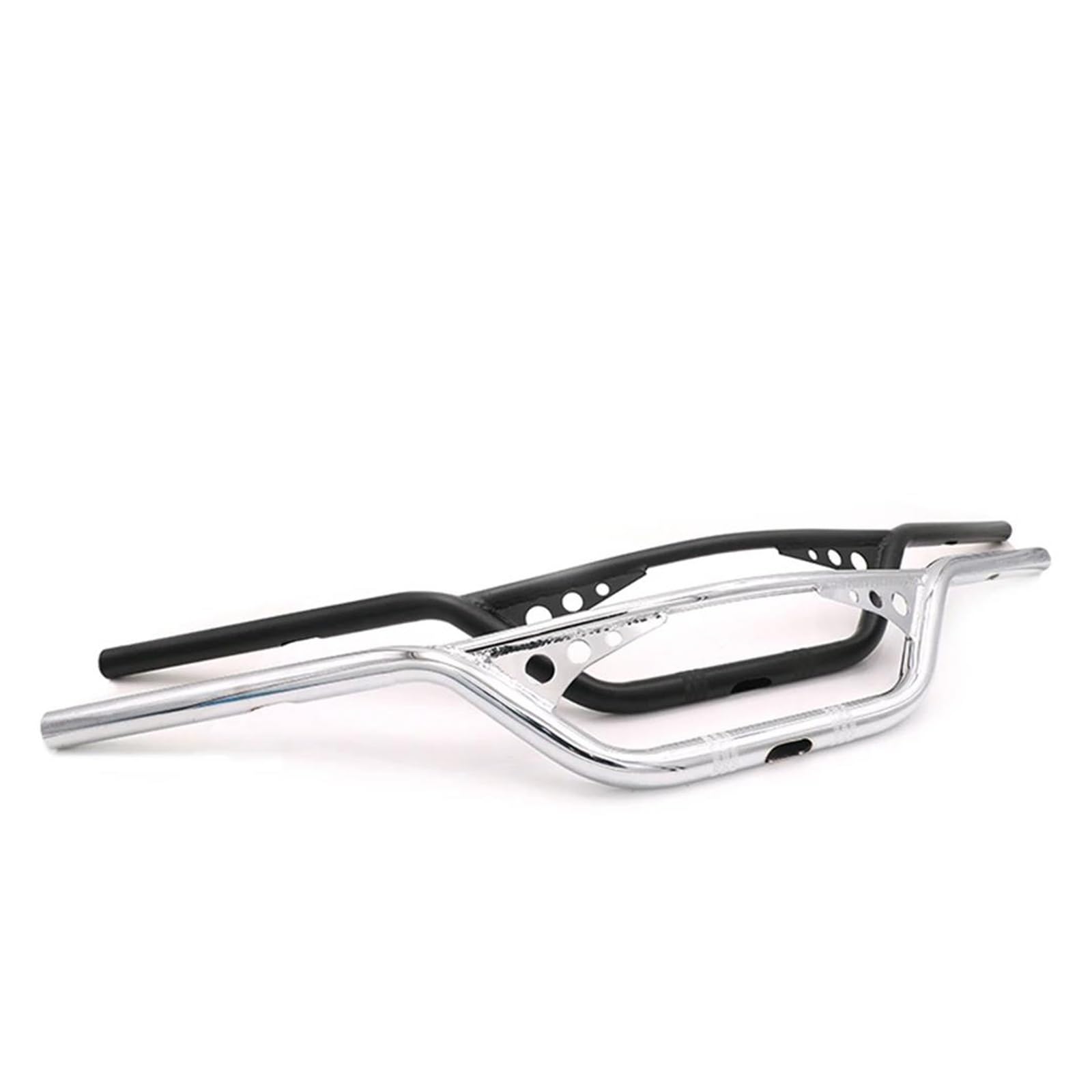 Manubrio Universale Per Moto D'epoca Da 22 Mm E 25 Per XL883 XL1200 X48, Per Dyna, Per Softail, Tracker, Bobber, Sportster, 7/8'' A 1''(25mm Chrome)