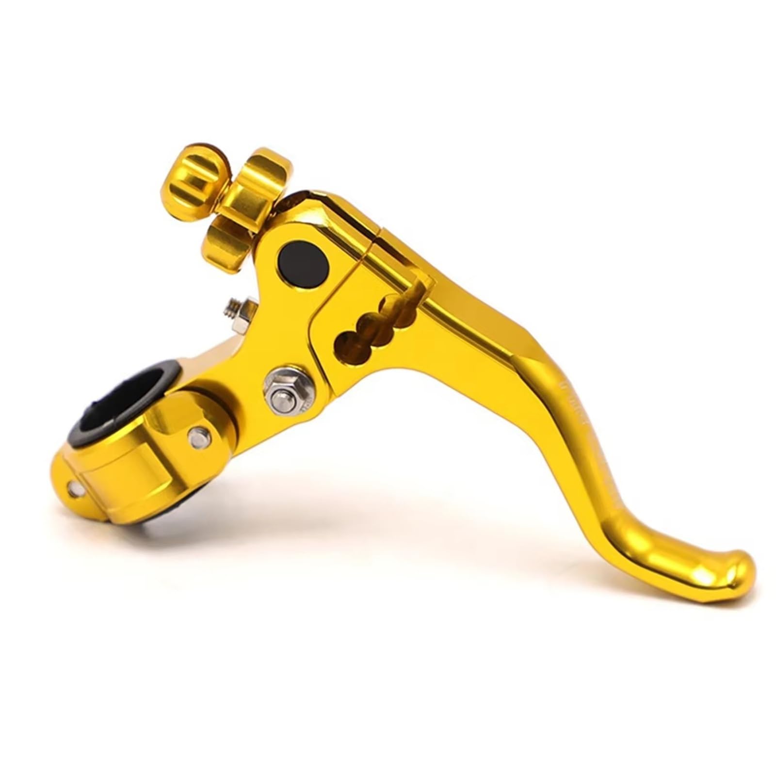 BeiZhengbhD Clutch Lever Handlebar Short Stunt Clutch Lever for CBR 600 for F2 for F3 for F4 for F4i 650F for CBR1000RR for CRF250R for CRF450R for CRF250L for CRF250M(Gold)