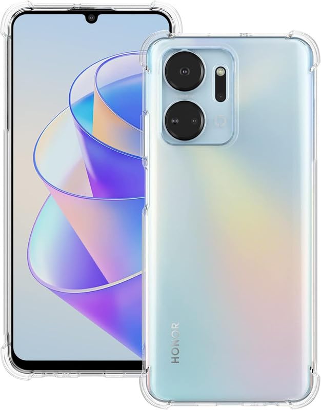 SmartLike Rubber Soft TPU Gel Crystal Clear Bumper Transparent Protective Back Cover Case for Honor X7a (B0DB67X8CJ) Amazon Price History, Amazon Price Tracker