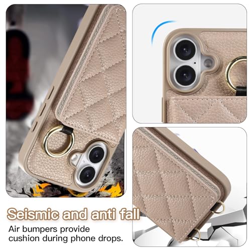 Protection iPhone 17 Air Complète Antichoc Antirayure avec Étui Miroir