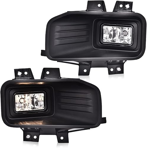 PIT66 Faros antiniebla halógenos de conducción compatibles con Ford F150 2018 2019 2020 JL3Z15200A, JL3Z15201A, FO2593246C, FO2592246C Par