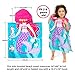 Toddler Hooded Beach Towel Coverup Cape Kids 100% Cotton Soft Quick Dry Absorbent Use for Swim Pool Bath Poncho Towels for 2 to 6 Years Old Children Size 24