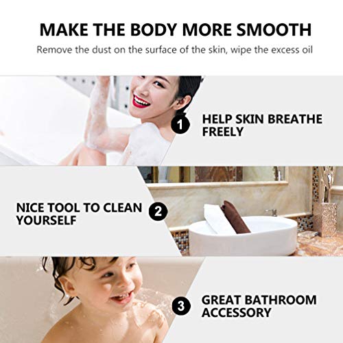 EXCEART 2 PeÃ§as de Esponjas de Banho Esponjas de Banho Corporais Esponjas de Banho Espuma Esfoliant