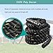 INTSUPERMAI Battle Rope 50 Feet Fitness Gym Power Training Battle Rope Poly Dacron Heavy Climbing Training Rope