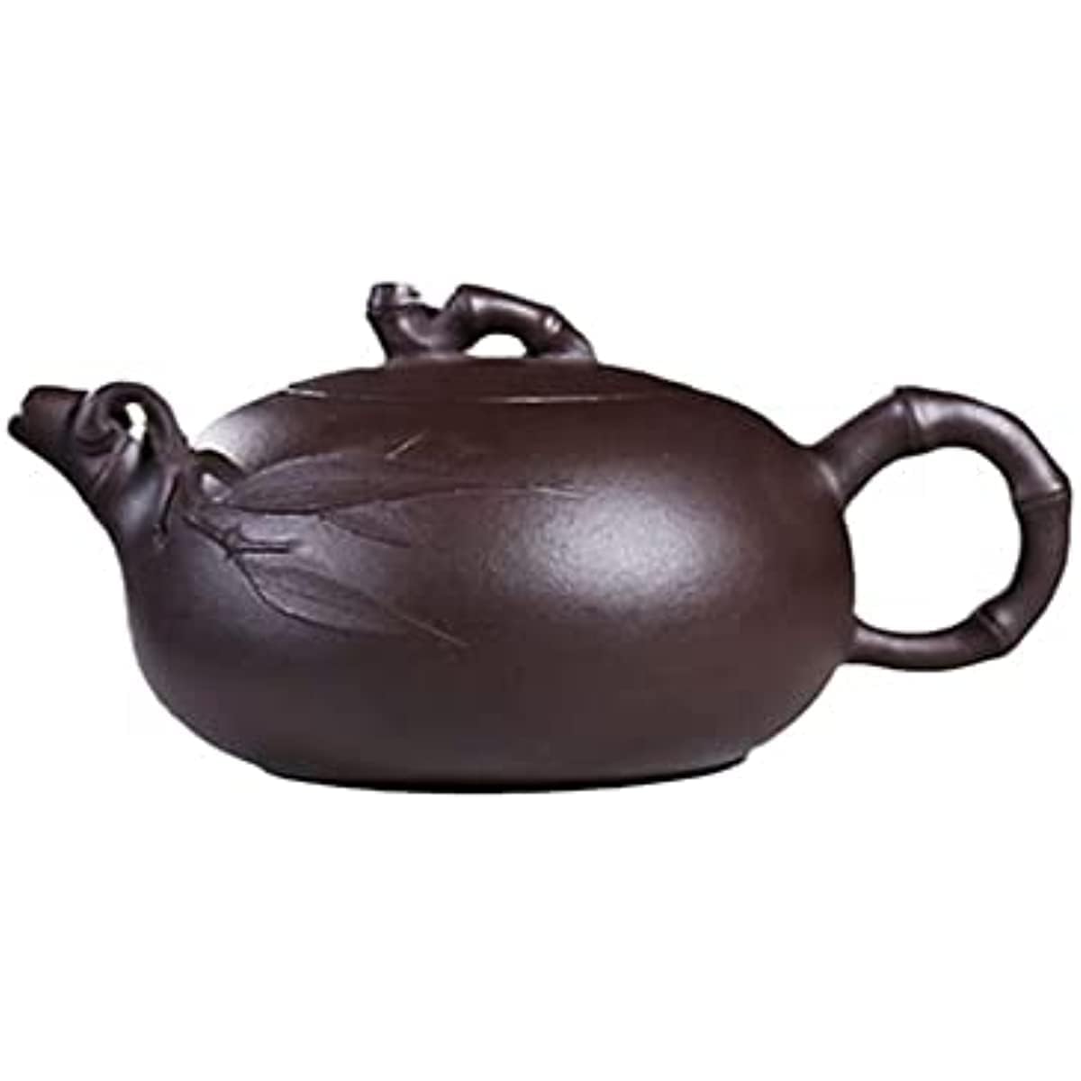 Service à thé Gongfu chinois en porcelaine, théière violette de 150 ml, théière en terre crue Zhu, bouilloire à filtre, service à thé portable pour les voyages, les pique-niques, les affaires et les