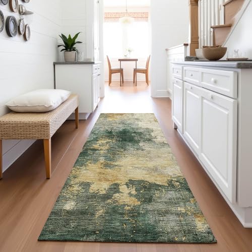 Tapete decorativo 2'3" x 7'6" color Fern Addison Rugs