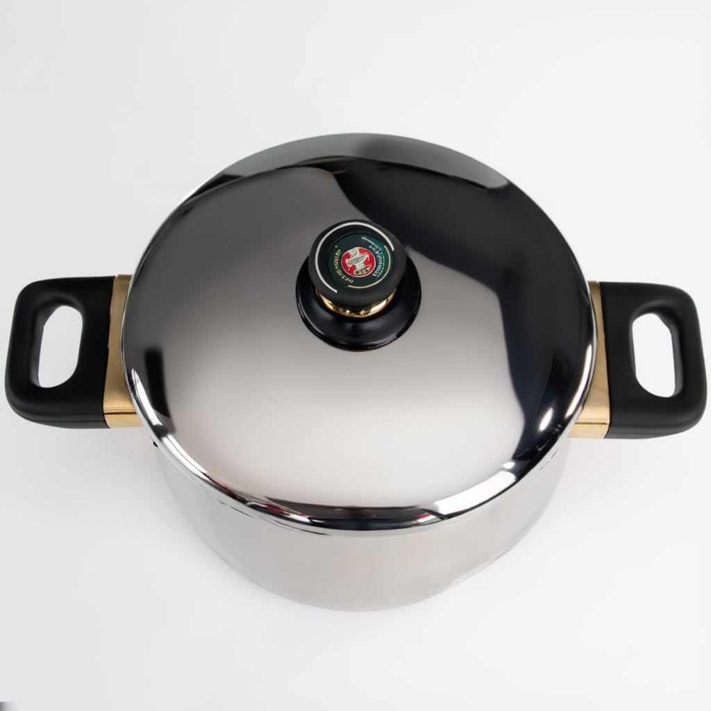 Gourmet Maitre CRC Set di pentole grandi (2 pezzi), in acciaio inox (20 e 24 cm)