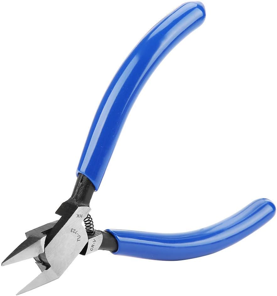 Fafeicy 4inch TU-723 Cable Pliers, Diagonal Pliers Electrical Wire Cable Cutters for Cut Wire, Electronic Feet