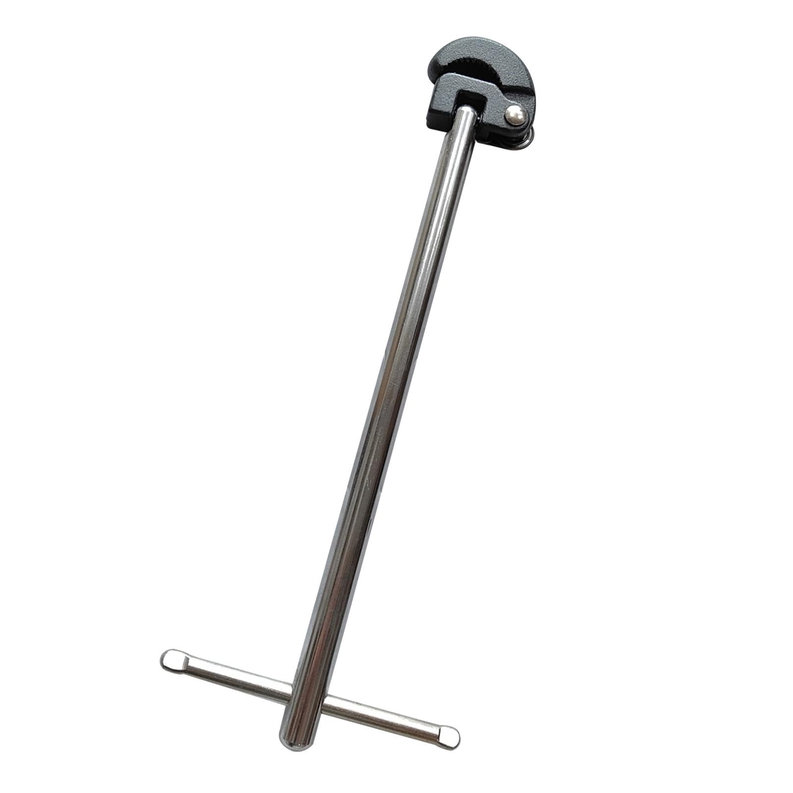 Skkwjege Black, 29.8X11.4 Cm Basin Wrench Adjustable Hand Tool Under Sink Sink Faucet Wrench Tight Space