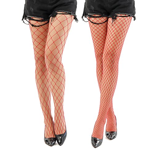 Image of EVERSWE High Waist Fishnet Tights, Thigh High Suspender Stockings