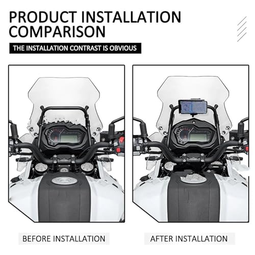 GPS navigation bracket pour NX400 2024 avec fixation rigide haute durabilité - 5