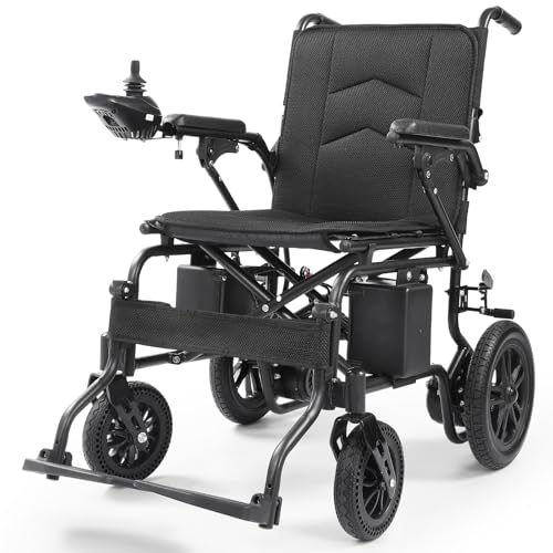 moovon 15 Miles Electric Wheelchair for Adults,Foldable...