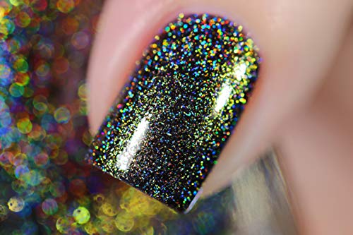 Image of ILNP Riot - Yellow to Green Color Kissed Ultra Holographic Nail Polish