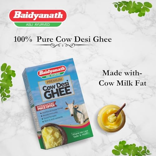 Image of Baidyanath Asli Ayurved Cow Desi Ghee - 1 Litre
