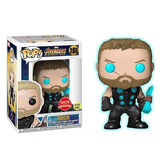 Funko POP Marvel Avengers Infinity War Thor Asia Exclusive Glows In The Dark
