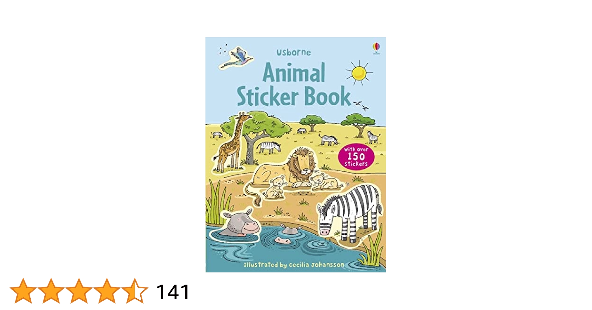 Usborne sticker book Wild Animals シールブック Usborne first sticker book wild animals - YouTube