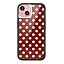 Polka Dot | Burgundy & Cream