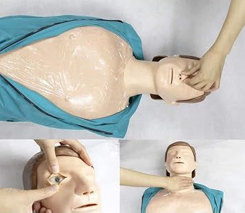 Full Body CPR Training Manikin Simulator Dummies, Professional Adult Training Manikin, Chest Compressions Training Model First Aid Resuscitation Dummy for teaching and training assistance