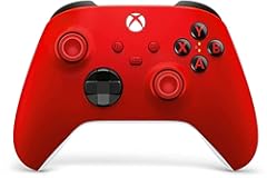 Microsoft Controller for Series X&comma; Series S&comma; Xbox One &lpar;Latest Model&rpar; - Pulse Red &lpar;Renewed&rpar;