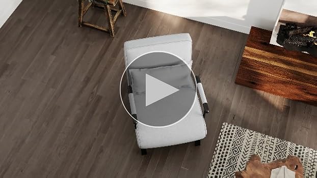 Poltrona Relax Bealife Regolabile - 3 In 1, Letto Singolo, Grigio Scuro, Per Casa/Ufficio