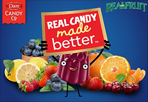 Dare Realfruit Gummies Fruit Medley – Naturally Flavored Candies Made With Real Fruit And No Artificial Colors Or Flavors - 6.4 Ounces (Pack Of 12) #TOP1