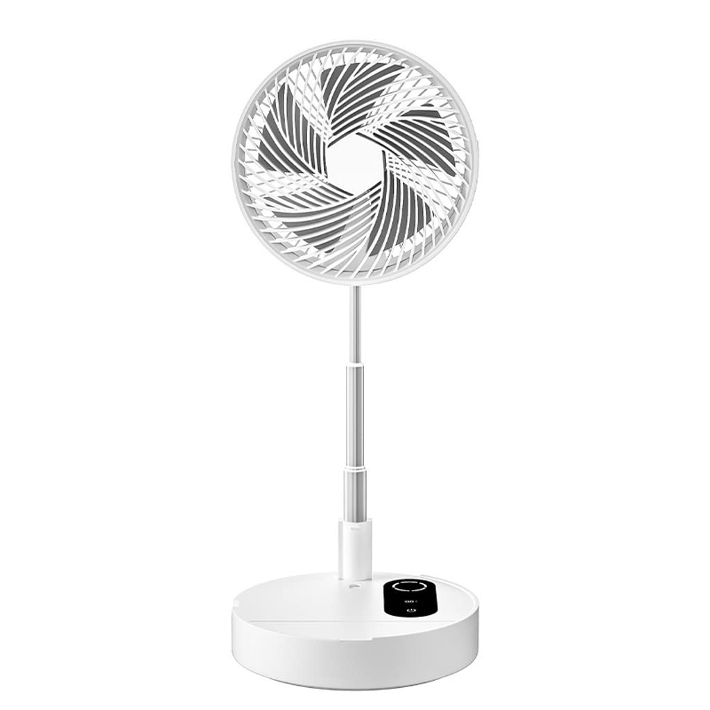 Ventilateur de contrôle de la télécommande télescopique blanc et ventilateur USB portable